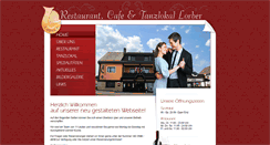 Desktop Screenshot of lorberrestaurant.com